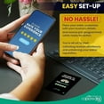 thumbnail image 2 of TripAdvisor NFC Review Card - Digital Business Signage, Acrylic Desk Display, Customizable NFC Tag for Effortless Feedback Collection, Quick Activation, Small Business Compatible - Black (Pack of 5), 2 of 3