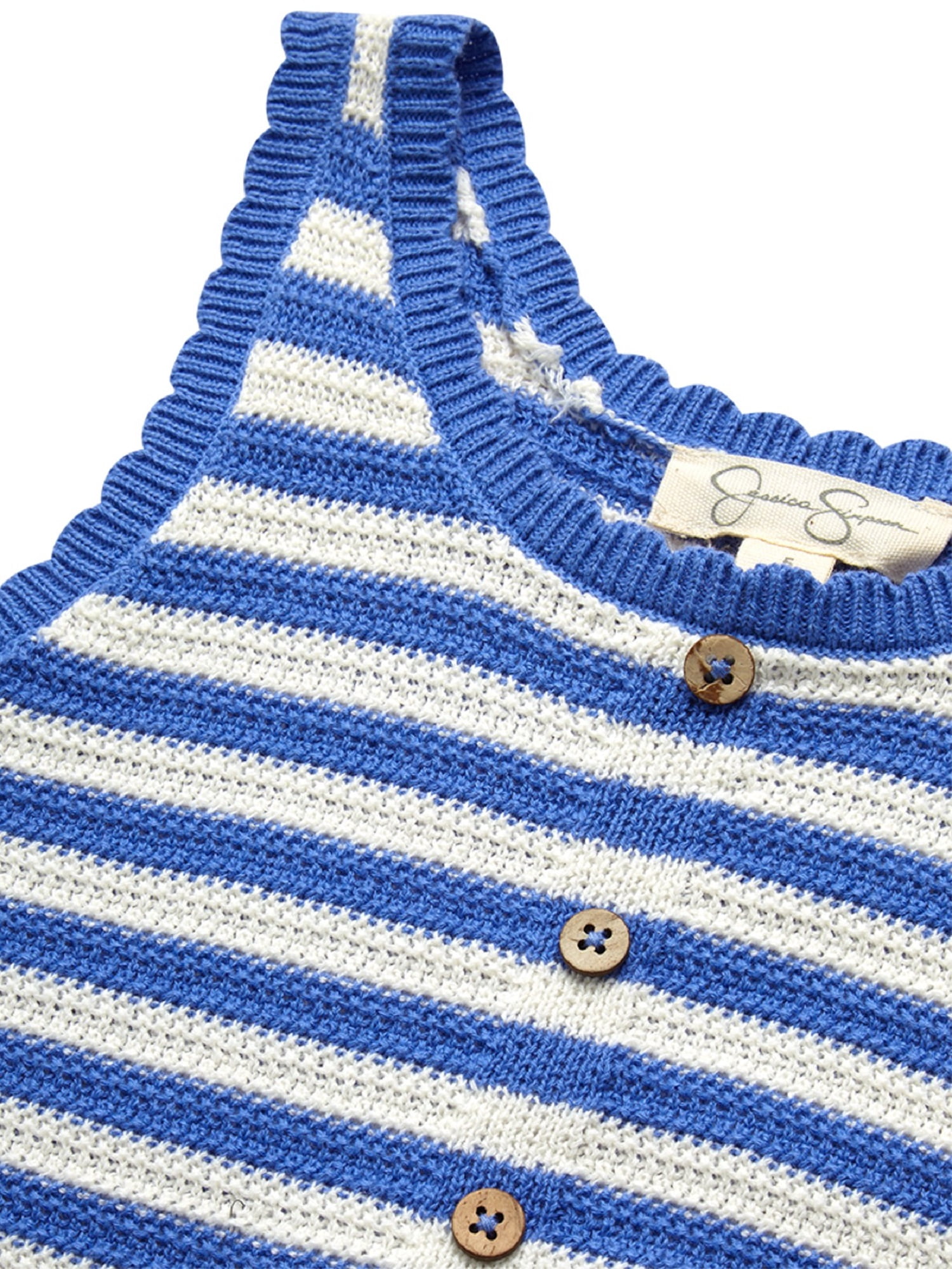 Jessica Simpson Girls' Cotton Crochet Tank Top and Skirt Set, 2-Piece, Sizes 4-12