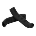 thumbnail image 1 of Manillar de bicicleta de montaña plegable, cubierta de agarre antideslizante de silicona, color negro, 1 par, 1 of 5