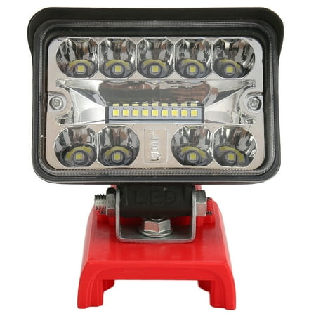 

3in LED Rechargeable Work Light 18PCS Lamp Beads 2800lm 54W High Power Recyclable Reusable Square Working Lamp