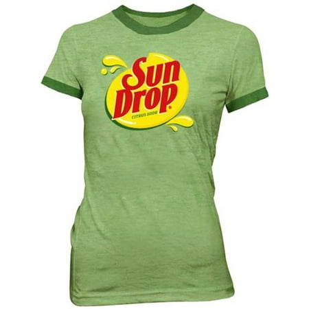 Sun Drop Citrus Soda Green Costume Juniors T-Shirt