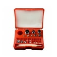 thumbnail image 1 of Class M2 Kit de Pesée de Calibration 14 Pcs Acier au Carbone avec Finition Chromée - Rouge - American Weigh Scales, 1 of 4