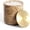 Light Brown, variant on Marble Qtip Holder with Brass Lid for Cotton Swabs,Balls,Pads,Floss Picks Large Capacity Marble Apothecary Jar for Bathroom Essentials Decor, Vanity Makeup Storage Organizer Grey (WH079)