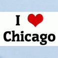 thumbnail image 2 of CafePress - I Love Chicago Body Suit - Long Sleeve Cotton Baby Bodysuit, 2 of 4