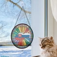 thumbnail image 5 of Slovakia Travel Decor Suncatcher Stained Glass Window Hanging, Gift for Traveller, Collection of Country Travel Souvenirs for Family and Friends, Slovakia Map and Flag Décor, 5 of 6
