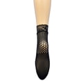 thumbnail image 2 of QSAWXQZ Women's Fishnet Ankle Socks Lace Trim Sheer Stretch Dress Socks Free Size, 2 of 3