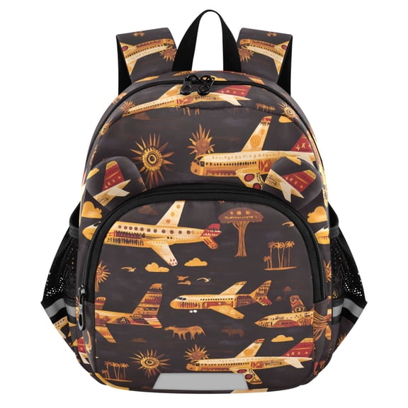 ALAZA Totem Airplane Mini Backpack School Bookbag Age 3-7 Medium