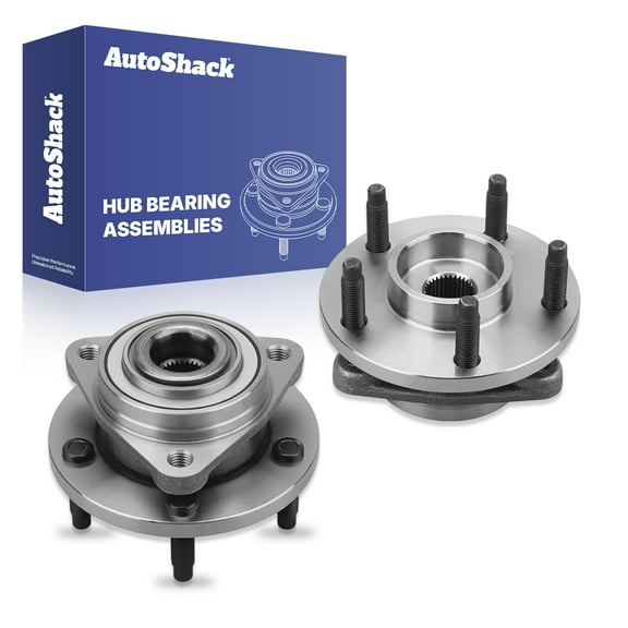 AutoShack Front Wheel Hub Bearing Assemblies without ABS| Replacement for 2006-2008 Chevrolet HHR | 2-PC