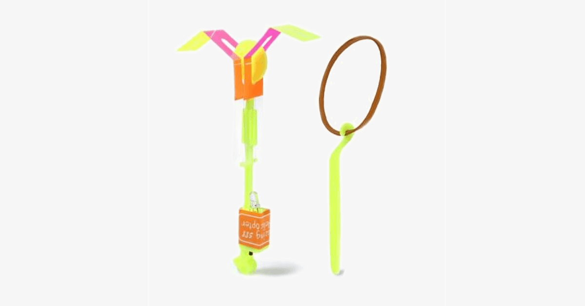 arrow helicopter fairy flying toy with led
