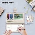 thumbnail image 7 of Fintie Checkbook Cover, RFID Blocking Big Capacity Standard Register Duplicate Checks with Pen Holder, Cards Slots, 7 of 7