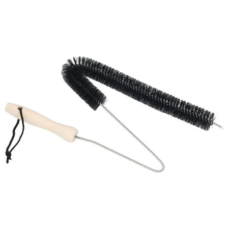 

Cleaning Brush Stainless Steel Dryer Vent Cleaner Brush Multifunctional Bendable Pipe Cleaning Brush With Wood Handle For Home