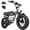 Gray, variant on ESKUTE V201 Electric Bike for adults -Ebike with 500W, 48 V, 15.6 Ah Battery, 20 Inch Fat Tire, 7 Speed, Front Suspension, Black UL2849
