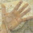 thumbnail image 3 of Yellow Tulle Curtains with Rod Pocket, Doodle Style Composition with Hearts and Flowers Romantic Valentines Day, Sheer Drape for Wedding Party 2 Panels, 7 Sizes, Multicolor, by Ambesonne, 3 of 3