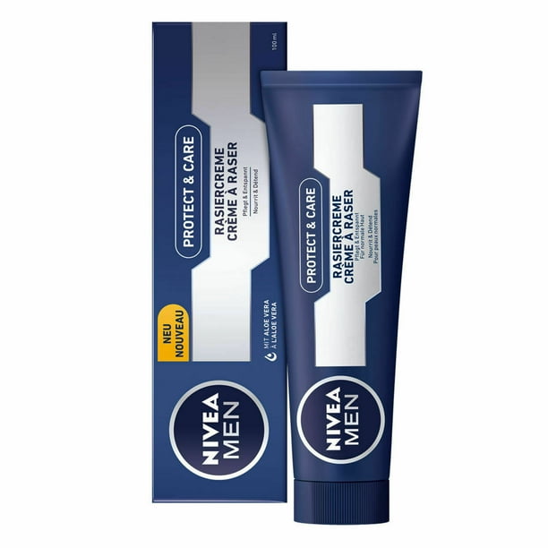 Protect + Care Shaving Cream by Nivea (100ml Shave Cream)