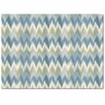 thumbnail image 2 of Area Rugs Indoor Non-Slip Rectangle Rug 4x6 Ft Abstract Ethnic Style Blue Boho Southwest Group Rug Rubber Backing Floor Mats Non Shedding Home Decor Carpet for Entryway Living Room, 2 of 8
