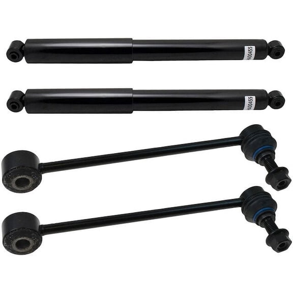 Rear Shock and Sway Bar Link Kit 4 Piece - Compatible with 2005 - 2010 Jeep Grand Cherokee 2006 2007 2008 2009