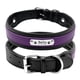 thumbnail image 1 of Large Dog Collar Genuine Leather Dog Collar Personalized Pet Name ID Collar Padded Customized For Medium Large Dogs ShopWise Round, 1 of 14