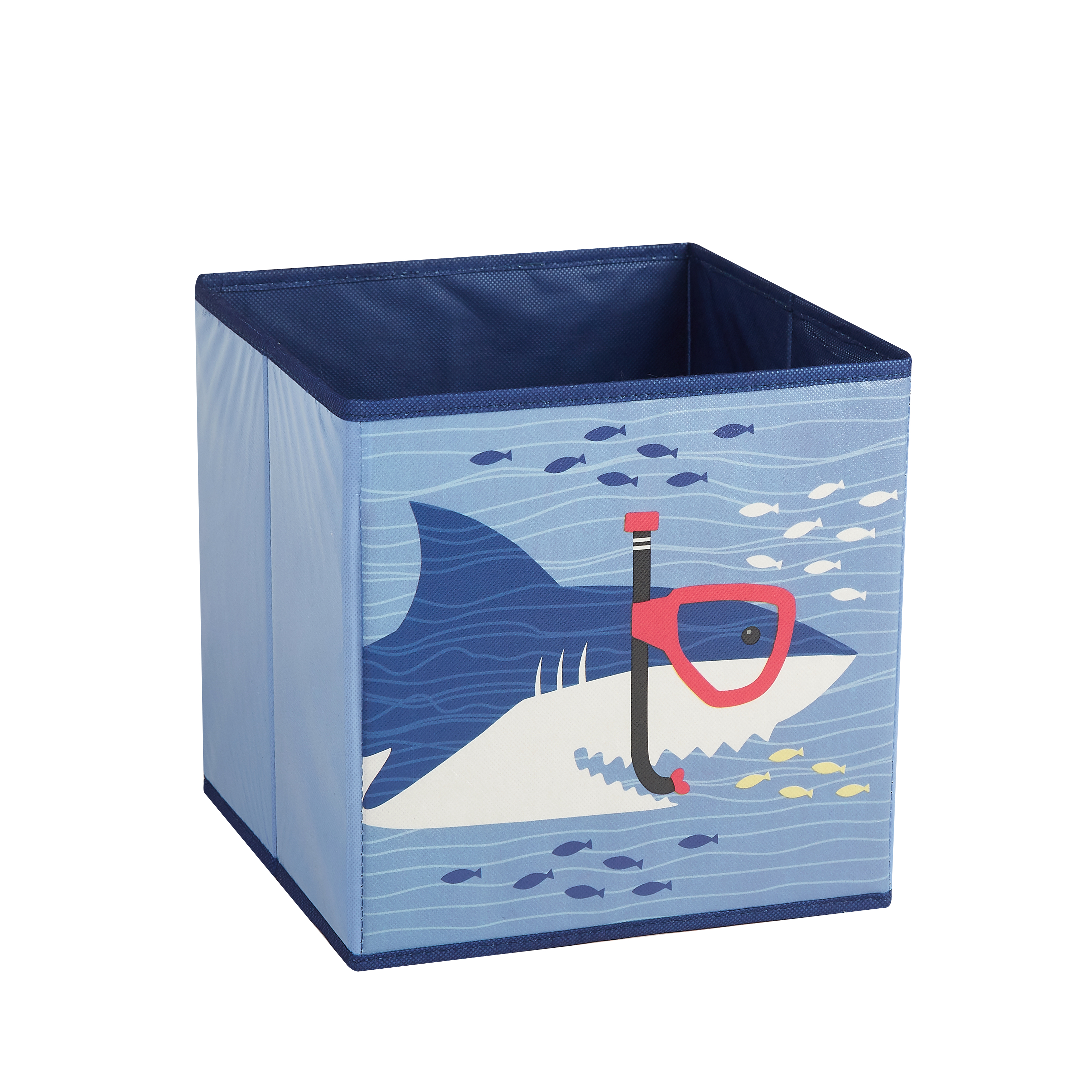 Your Zone Shark Set for Kids, 3 Pieces Includes Storage Cube, Throw & Decorative Pillow