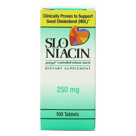 Slo Niacin 250  Mg  Tablets  100 Ea Walmart com