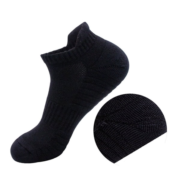 Elvqul Womens Socks Low-Cut Solid Cotton