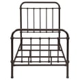 thumbnail image 3 of Livingston Twin Panel Metal Bed Dark Bronze, 3 of 9