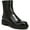 Black LE/LE, variant on Franco Sarto Womens Karbon Round Toe Pull On Ankle Boots