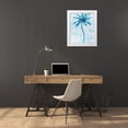 thumbnail image 3 of Swatland, Sally 15x18 White Modern Wood Framed Museum Art Print Titled - Cool Palm I, 3 of 4