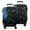 Black Butterfly Pattern, variant on Beige Butterfly Flower Pattern Luggage Cover Fashion Suitcase Cover Baggage Covers Fit 25-28 Inch Luggage (Go Travel)