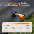 thumbnail image 2 of Bomba de aire FLEXTAILGEAR Max Pump 3 portátil para inflables, 2 of 9