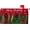 Merry Christmas, variant on Merry Christmas Large Mailbox Covers Magnetic Oversized Xmas Tree Mail Box Cover Winter Snowflake Mailbox Wraps for Outside Garden Yard 25.5x21 inch Happy New Year Red