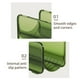 thumbnail image 5 of Fiudx Organizador de Tazas, Apilable y Transparente, Diseño Multicapa, Ahorra Espacio, Ideal para El Hogar y La Oficina, Ideal para El Escritorio de La Cocina, Transparente/Verde, 20 X 10,4 X 10 Cm, 5 of 6