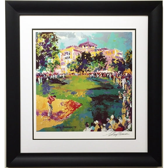 LeRoy Neiman "Westchester Golf Classic" HAND SIGNED Lithograph Custom Framed art Generic