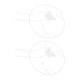 thumbnail image 1 of Soporte Para Trepar Flores, Estructura De Hierro De Alta Dureza, Soporte Redondo Ligero Para Plantas, Fácil Inserción Multifuncional Para Interiores Y Exteriores Cergrey Blanco, 1 of 8