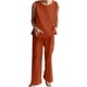 thumbnail image 2 of Puntoco Traje De Verano Para Mujer Moda Color Sólido Chaleco Pantalones Casual Traje De Dos Piezas Liquidación Puntoco Puntoco-5420, 2 of 6