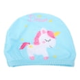 thumbnail image 1 of MasteelfCA Nylon Swimming Hat Cartoon Pattern Swim Hat Swimming Supplies for Children, 1 of 8