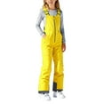 thumbnail image 2 of CCRFTGI Snow Pants Girls Waterproof Thermal Trendy Snowsuit Adjustable Strap Comfort Soft Winter Snowsuit Yellow 18-20Years, 2 of 8