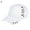 White, variant on SPRING PARK Adult Unisex Fashion Metal Ring Hip-Hop Baseball Cap Anti-UV Light Outdoor Women Sports Hat