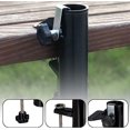 thumbnail image 4 of 2 Pcs QIWEIS Support de Parasol pour Balcon Support de Parasol pour Rambarde Support de Pince pour Table Accessoires de Parasol Fixation pour Balcon, Terrasse Ou Table - Parasols de Balcon avec Poteau jusqu'à 19-38 mm, 4 of 5