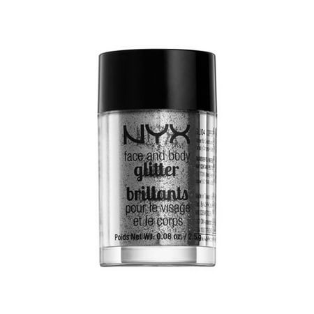 Nyx Glitter - (3 Pack) NYX Face & Body Glitter - 10 Silver