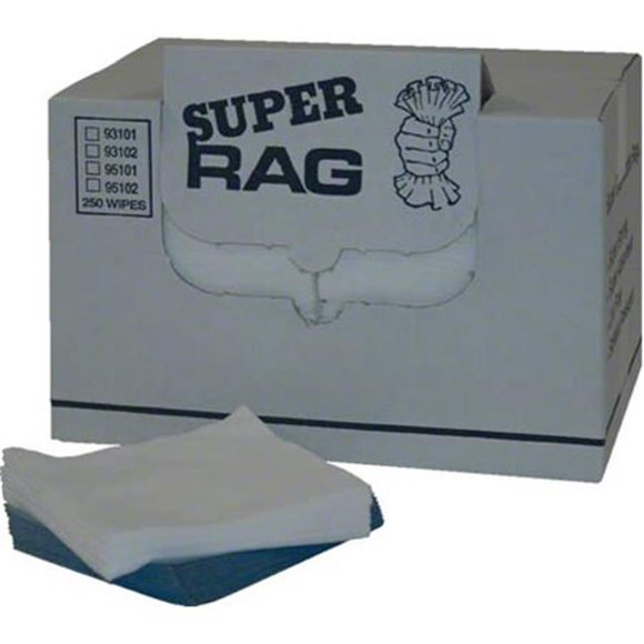 MDI-9 MDI Lingettes 3102 Super Chiffon, Blanc - Boîte de 250