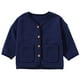 thumbnail image 1 of Laklulu cálido en invierno abrigo polar de doble cara para bebé, ropa de bebé, ropa de invierno para salir (azul), 1 of 6