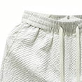 thumbnail image 5 of Mens Jean Shorts Summer Thin Casual Loose Men's Shorts Solid Color Five Quarter Shorts Quickdrying Men's Sports Shorts White Xl, 5 of 5