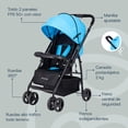 thumbnail image 4 of Carriola para bebe y Portabebe para auto - Cinturón de 3 puntos - Recién Nacidos o Hasta 12 kg - Compacta y Plegable Bebesit  Go Lite, 4 of 10