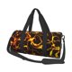 thumbnail image 1 of Balery Orange Lightning Bolsa de Gimnasio para Mujeres y Hombres, Bolsa de Viaje Impermeable, Bolsa de Fin de Semana con Compartimento para Zapatos y Bolsillo Húmedo, 1 of 6