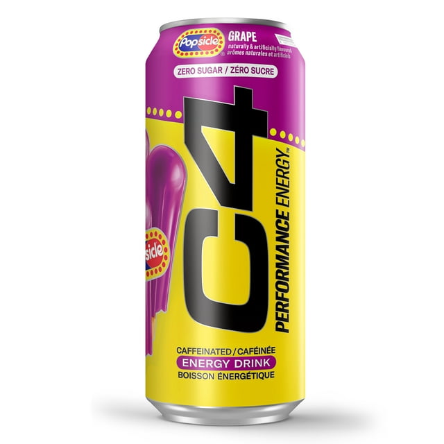 C4 Performance Energy Grape Popsicle