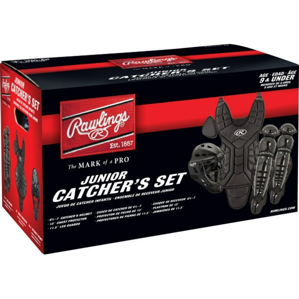 Rawlings Players Youth Catchers Set, Black