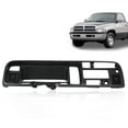 thumbnail image 6 of Dash Bezel Radio Trim Panel Cover Fit for 1994-1997 Dodge Ram Black Surround Dashboard Instrument Cover, 6 of 9