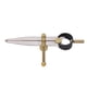 thumbnail image 4 of Divisor de ala de alta precisión, resistente a la corrosión, dorado, ajustable, con cerradura, medidor divisor de cuero para manualidades de cuero, 150 mm, 4 of 5