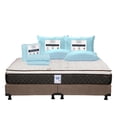 thumbnail image 1 of Colchón King Size Minesota Spring Air + Box + Juego de Sábanas + 2 Almohadas Trinity, 1 of 8