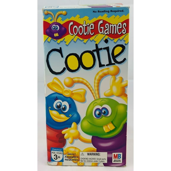 Pre-Owned Cootie Game 1999 Milton Bradley Complete Great Condition